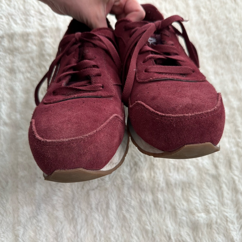 Reebok Womens Classic Harman steel toe Work Sneaker Red Size 8.5 - Picture 6 of 7